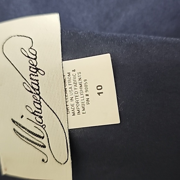 Michelangelo Formal Dress Size 10 Sleeveless Full lenght - Picture 5 of 7